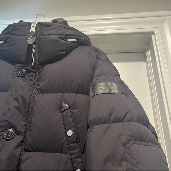 Burberry Lockwood Longline Puffer Jacket Size XXXL NWT Sleek Black - Picture 5 of 13